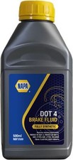 NAPA Brake Fluid DOT 4 0.5l fits Abarth 500E 2023 on 17.98 per litre