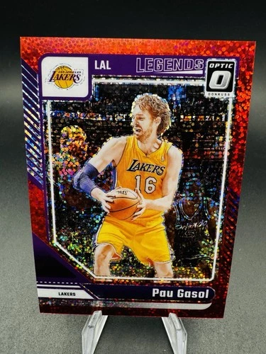 2024 - NBA Donruss Optic Legends Red Prizm - Pau Gasol  #234 LA Lakers