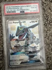 2018 POKEMON SUN & MOON CELESTIAL STORM #177A FULL ART/RAYQUAZA GX PSA 10