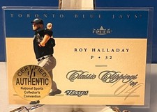 2004 Fleer Classic Clippings Roy Halladay 1/1