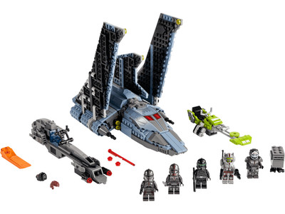 LEGO Star Wars: Angriffsshuttle aus The Bad Batch (75314) VOLLSTÄNDIG