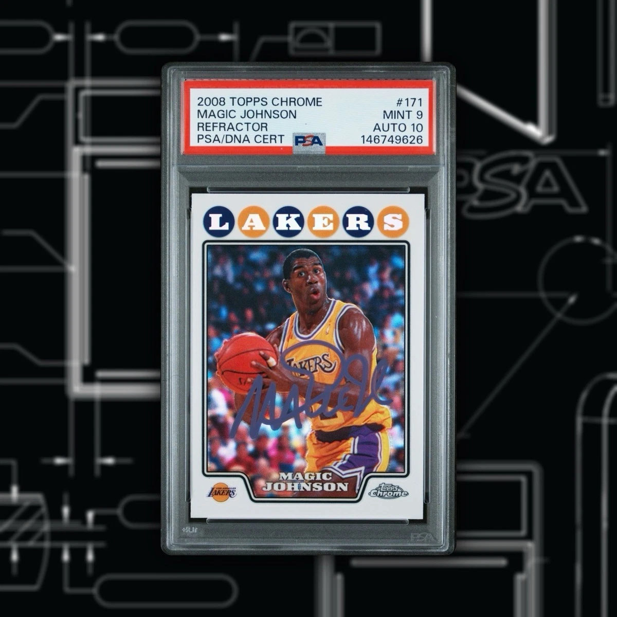Magic Johnson Autographed Basketball Trading Cards for sale | eBay