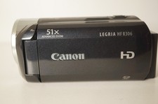Canon LEGRIA HF R306 Camcorder Full HD 1080p Video CMOS 51x Zoom -