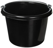 Fortex Industries N400-8bx 24 Pail, 8 Quart, Black