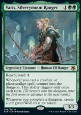 Magic/MTG Varis, Waldl&auml;ufer aus Silbrigmond AFR-209 Rare Deutsch Excellent Foil