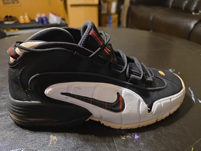 Size 11 - Nike Air Max Penny Black Red White With Red Swoosh Chicago Bulls