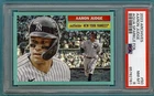 2023 Topps Archives Aaron Judge Aqua Sparkle Foil /75 #50 PSA 8! POP 1! Yankees!