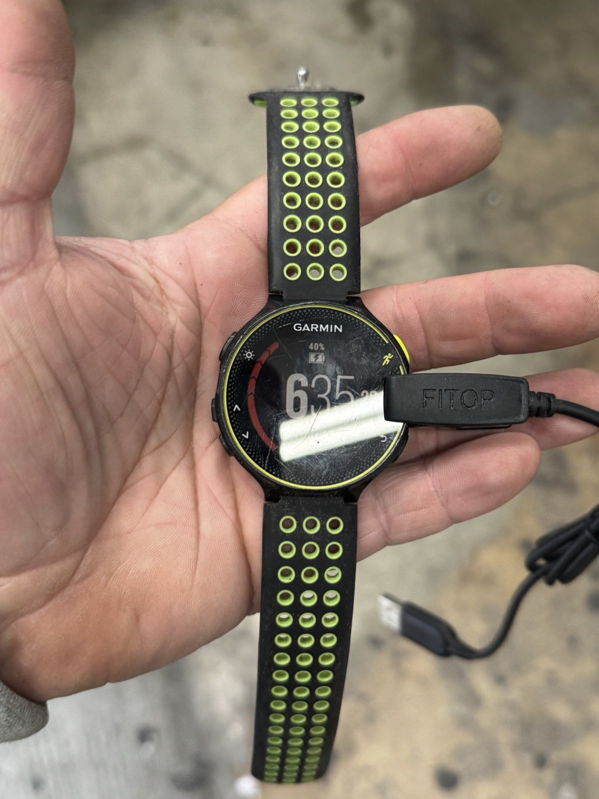 Smartwatch Garmin 235 Bicicleta Garmin Forerunner 235 Bike Mode 2025