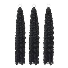Feather Crochet Hair for Black Women, Miracle Knots, Pre-Separated Knotless, Afr