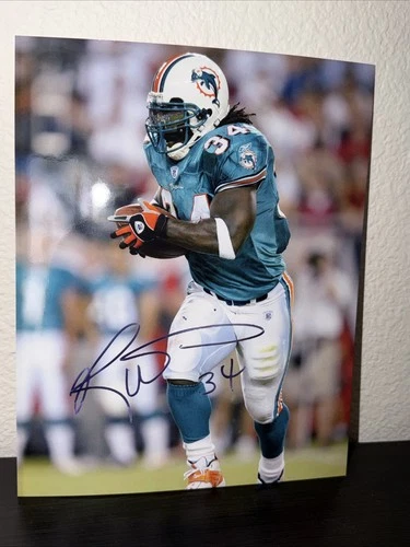 Ricky Williams Signed 8x10 Photo Autograph REPRINT Miami Dolphins