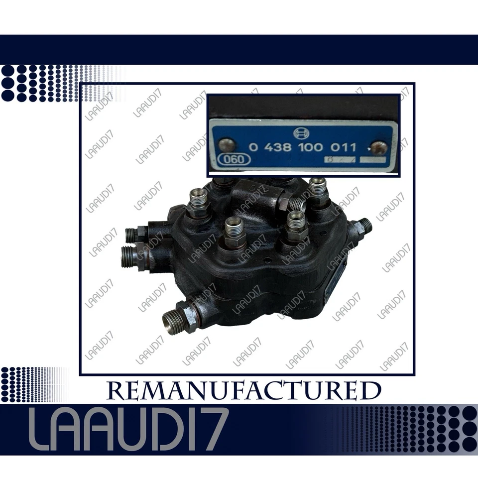 Mercedes 280SEL 280SL W123 W116 280CE Fuel Distributor 0438100011 Remanufactured - Image 3 of 4