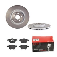 BREMBO BREMSSCHEIBEN Ø336MM + BREMSBELÄGE VORNE FÜR VOLVO V70 III S80 II XC70 