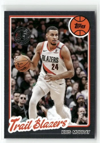 2025-26 Topps #80BK-11 Kris Murray 1980-81 Topps Basketball