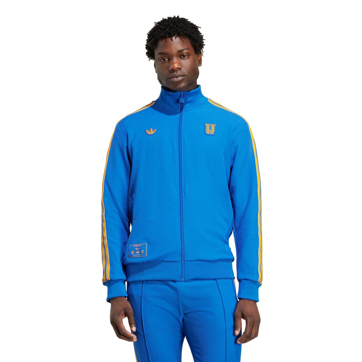 Men's Adidas Originals Blue Tigres UANL Terrace Icons Track Top