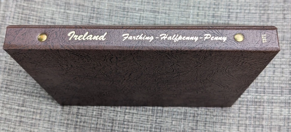 Complete Dansco 7371 Ireland Farthing - Half Penny - Penny 1928-1968 ~ 55 Coins - Image 3 of 4