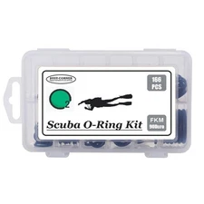 BUSY-CORNER 166 Pieces Scuba O-Ring Kit Diving Rubber Orings, for Black 