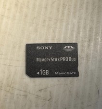 Sony 1GB Memory Stick Pro Duo MagicGate Memory Card  Sony PSP Camera Cybershot
