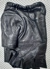 Karl Lagerfeld Embroidered Fingerless Soft Goatskin Leather Gloves – Size S/M — photo 7