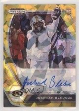 2021 Panini Prizm Draft Picks Gold Ice Joshuah Bledsoe #DPA-JBL Auto 07sf