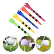 50 x Golf Tees Plastic Long Golf Tees Bulk Unbreakable 5 Claw Golf Accessories