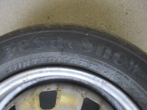 !!! 4x Winterreifen 195 / 60 R14 86 3-5mm + 4x Felgen 5,5Jx14 ET46 Hyundai !!! - Bild 17 von 23