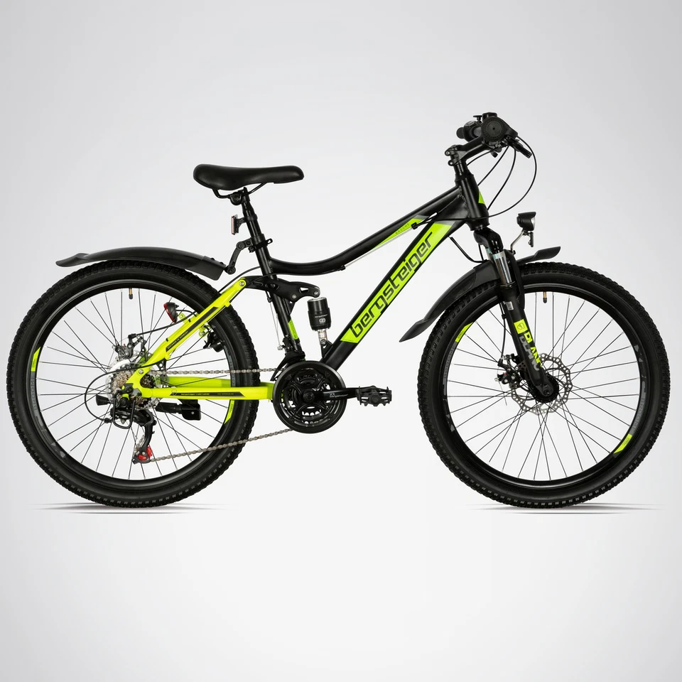 24, 26 Zoll Mountainbike Bergsteiger Broome 21 Gang Shimano nach STVZO B-WARE - Bild 3 von 4