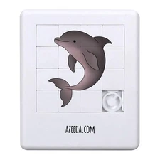 'Friendly Dolphin' Sliding Puzzle (PZ00034262)