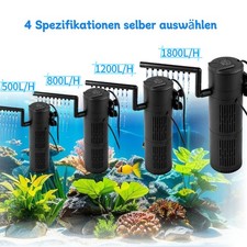 Aquarium Innenfilter 5-in-1 Timer 8-25W UVC K...