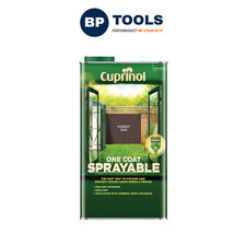 Cuprinol 5355972 One Coat Sprayable Fence Treatment Forest Oak 5 Litre