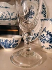 Vintage Original Blenko Williamsburg Handblown Baluster wine glass(es)! NR
