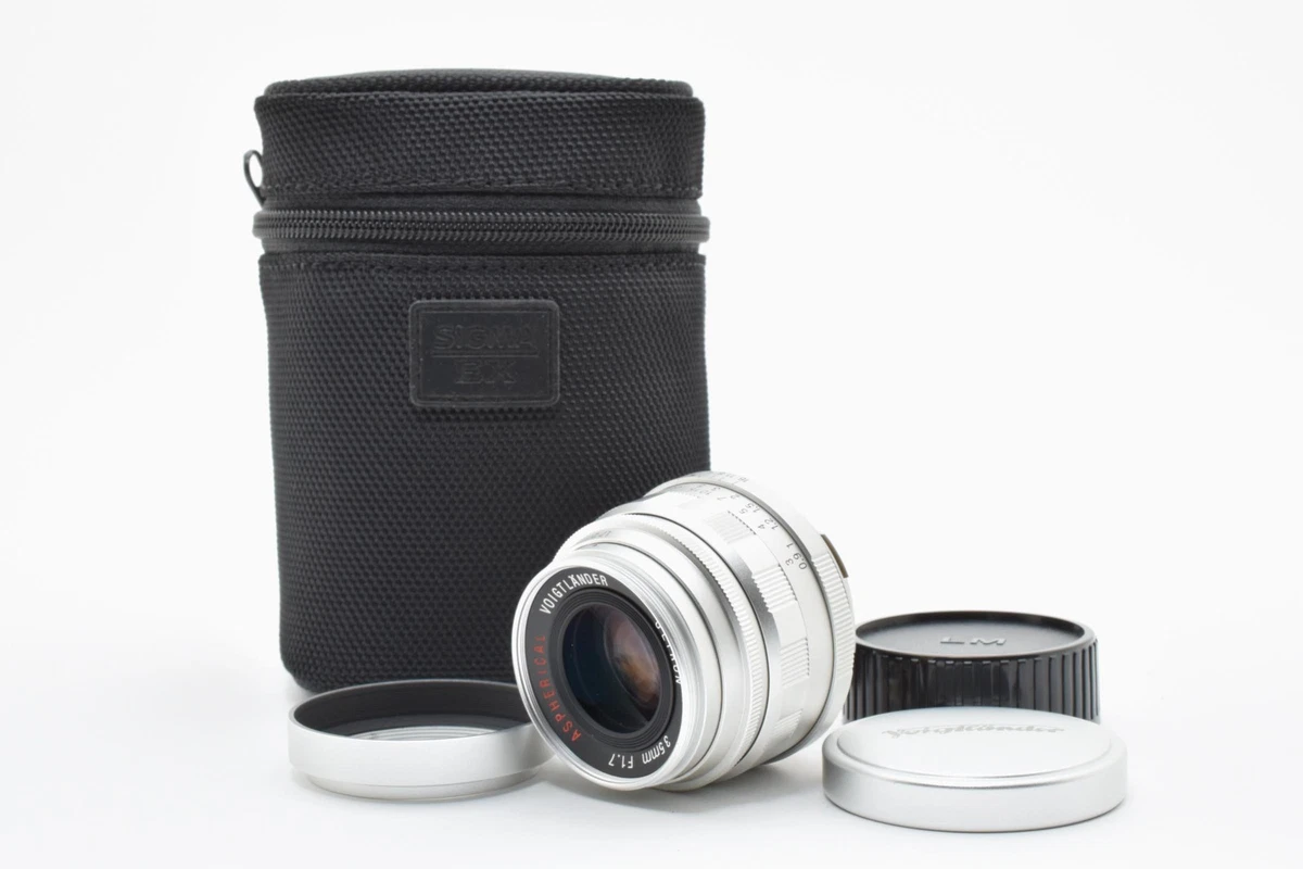 Voigtländer Camera Lenses 35mm Focal f/1.7 Maximum Aperture for