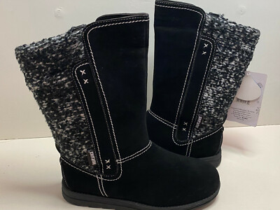 New Muk Luks Women's Stacy Fashion Winter Mid Calf Zip Boots
