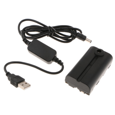 NP F550 / F990 Dummy Batterie + USB Kabel für Yongnuo   Video