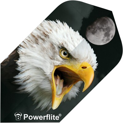 Dart Bulls Powerflite Adler Flights - Slim Form - Seeadler - Stückzahl wählbar -