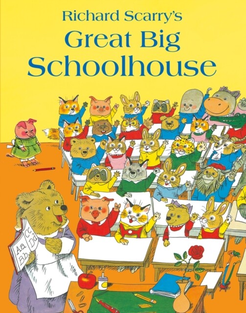 Great Big Schoolhouse by Richard Scarry 9780007485925 NEW Paperba