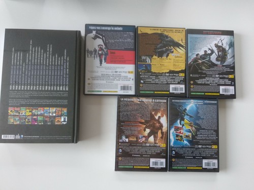 2x coffrets DVD BATMAN & Superman ANTHOLOGIE 12 longs métrages animés + comics - Afbeelding 4 van 12