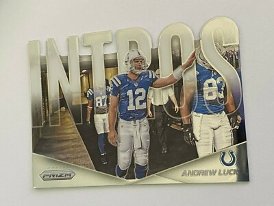 2014 Panini Prizm Intros #17 Andrew Luck Die-Cut Colts