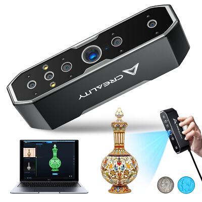 Creality 3D Scanner Otter 0.02mm Precision Handheld 3D Scanner for 3D Printing