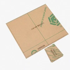 ClearCraft Pen & Pencil Template: Precision Acrylic Cutting Guide for Leather Pr