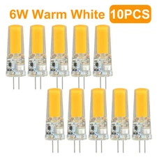 5PCS / 10PCS G4 LED 12V AC/DC COB Light 3W 6W High Quality LED G4 COB Lamp Bulbs