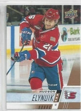 2017-18 Upper Deck CHL #107 Hudson Elynuik