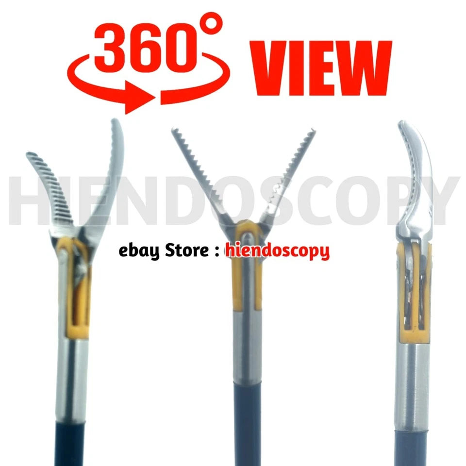 Pinzas laparoscópicas quirúrgicas bipolares Maryland pinzas laparoscopia 5 mm x 330 mm Foto 2 de 4