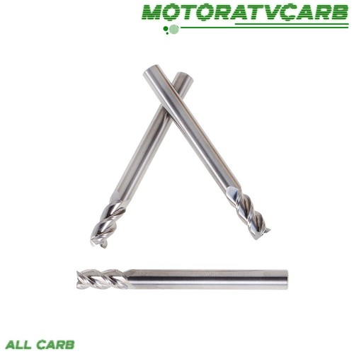 ALL-CARB 3×1/4" 3 Flute 2-1/2" Overall Length Alu-Power Regular Carbide End Mill - Picture 2 of 8