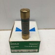 GOULD SHAWMUT RF35 Renewable Fuse 35 AMP 250VAC LOT of 10 