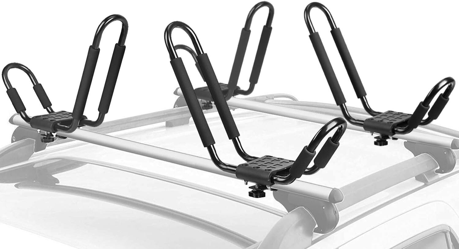 Canoe Surf Roof Rack Car Truck Top Mount Carrier J Cross Bar