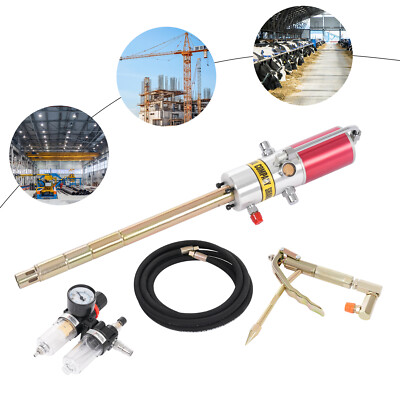 Air Operated Pneumatic Oil Transfer Pump Drum Pump Heavy Duty 35mm 30-40MPa 50:1