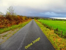 Photo 6x4 Drumgallan Road, Drumgallan Bellway Heading south-west towards  c2014