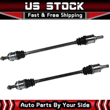 Rear Pair Left Right CV AXLE ASSEMBLY CV JOINT Set of 2 for HONDA CR-V 97-01 4WD