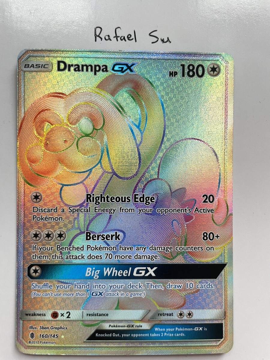 drampa gx pokemon card value Drampa GX - Guardians Rising pokmon card 115/145