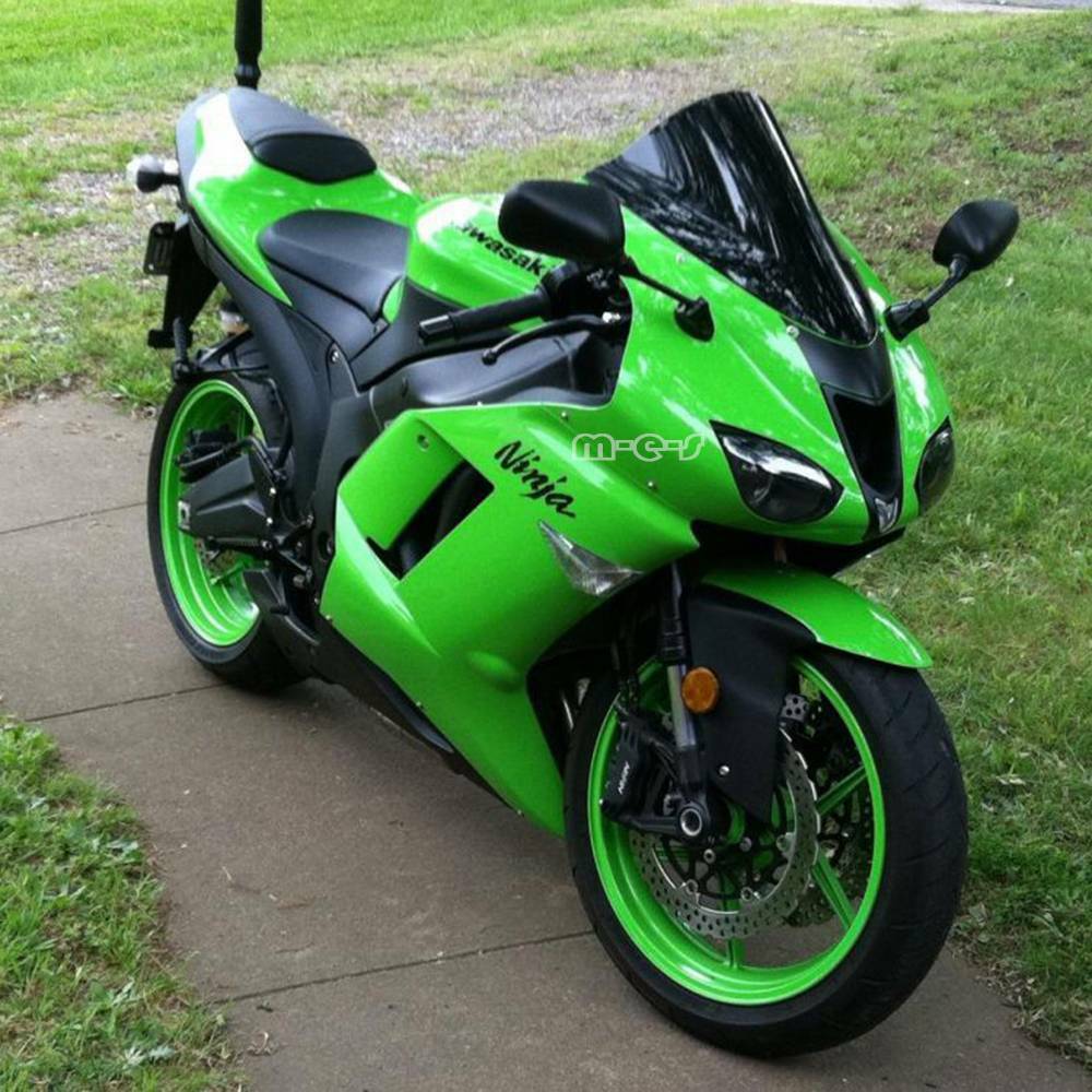 Motorcycle Rearview Side Mirror For Kawasaki Ninja ZX6R 05